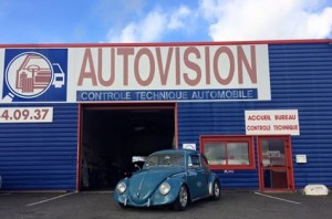 Merci à Jacques de auto vision Tavers pour avoir fait le contrôle technique ! 0 défauts !